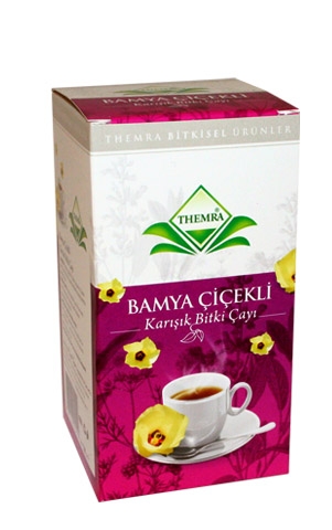 Themra Bamya Çiçekli Karışık Bitki Çayı
